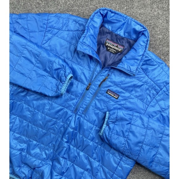 Patagonia Special Edition Nano Puff® Pullover Men's M Electron Blue PrimaLoft